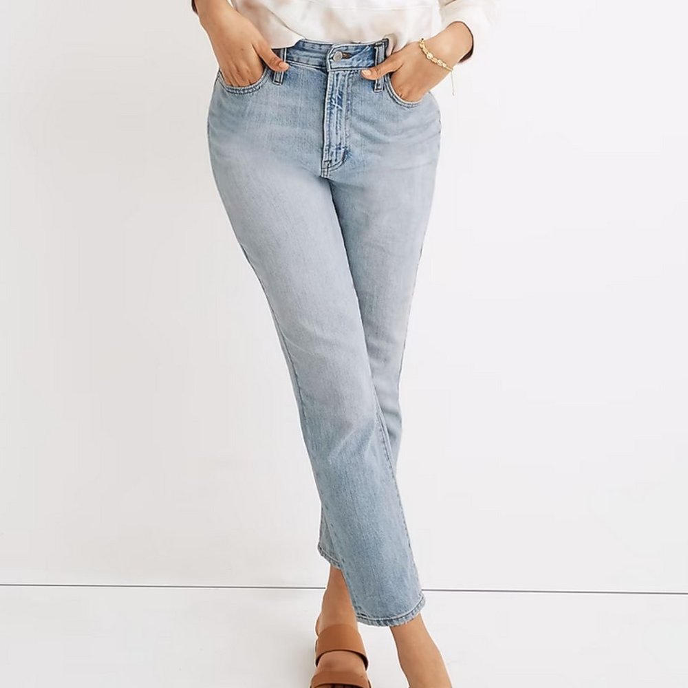 Madewell Curvy Perfect Vintage Jean 25T in Fitzgerald Wash